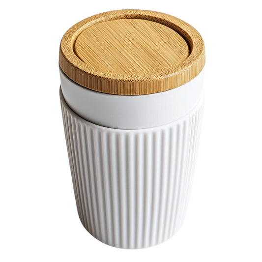 Kvozx Reinforced Travel Ceramic Cup