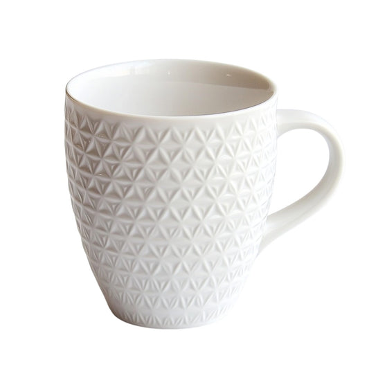 Kvozx Embossed Art Ceramic Mug