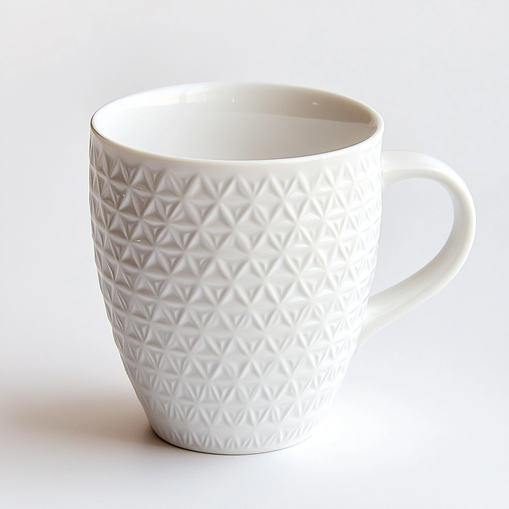 Kvozx Embossed Art Ceramic Mug